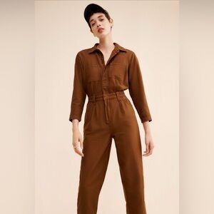 FRAME Standaway Pocket Jumpsuit Size XS